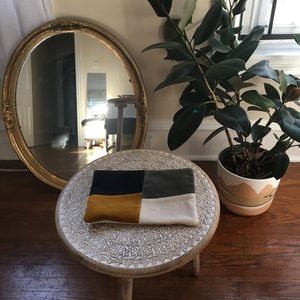 Clare V Los Angeles Colorblock clutch